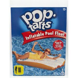 Pop-Tarts Inflatable Pool Float 29.9" X 57.8" Novelty Design For Ages 12+